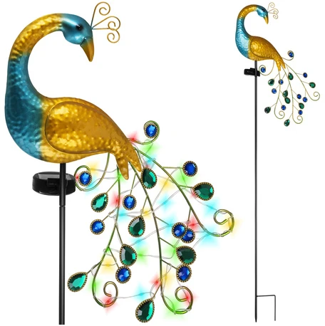 Gardlov 25281 peacock solar lamp