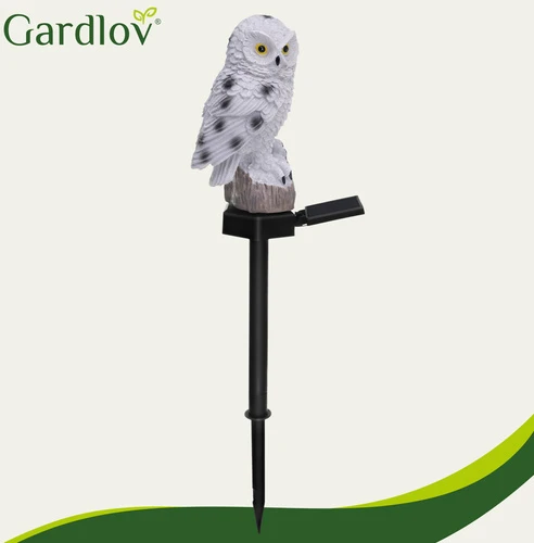 Solar garden lamp - owl Gardlov 23847