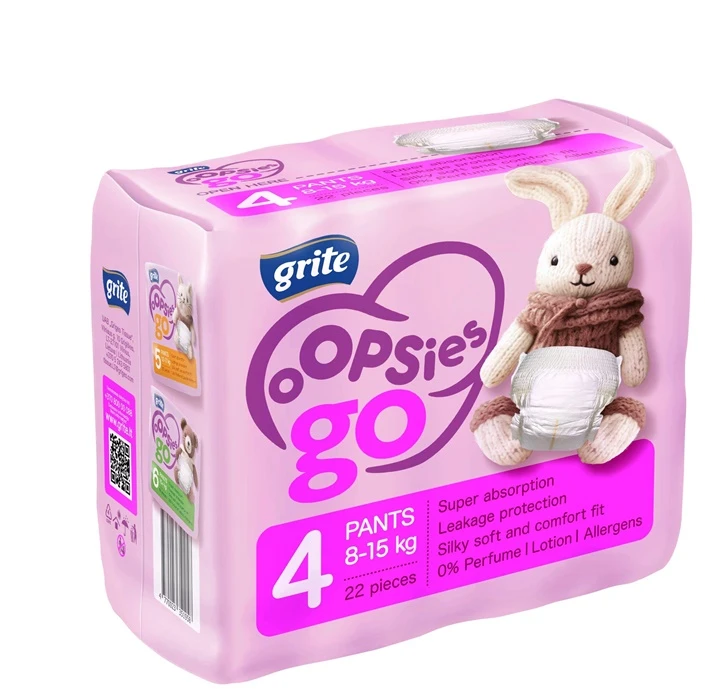 Saus. keln. Grite OOPSIES go, 4 8-15kg, 22vnt.