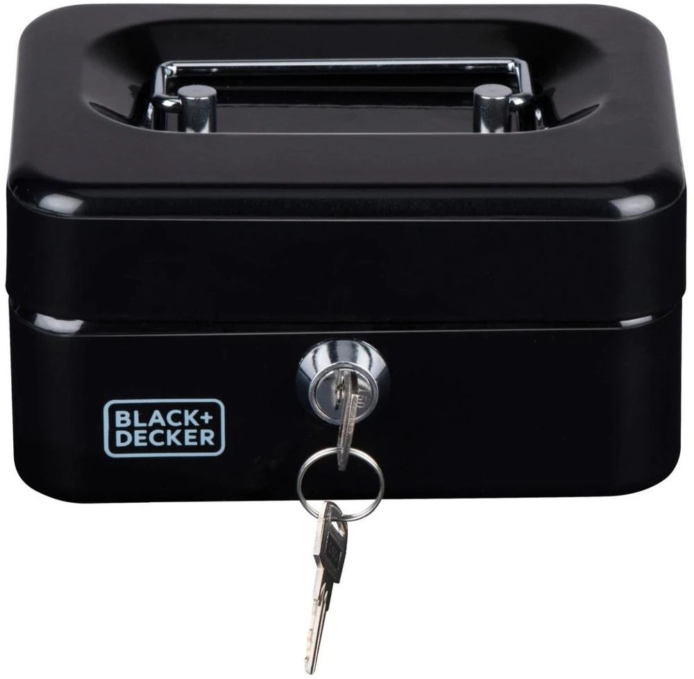 Sausintuvas BLACK &amp; DECKER metalo kasetė pinigams ir dokumentams