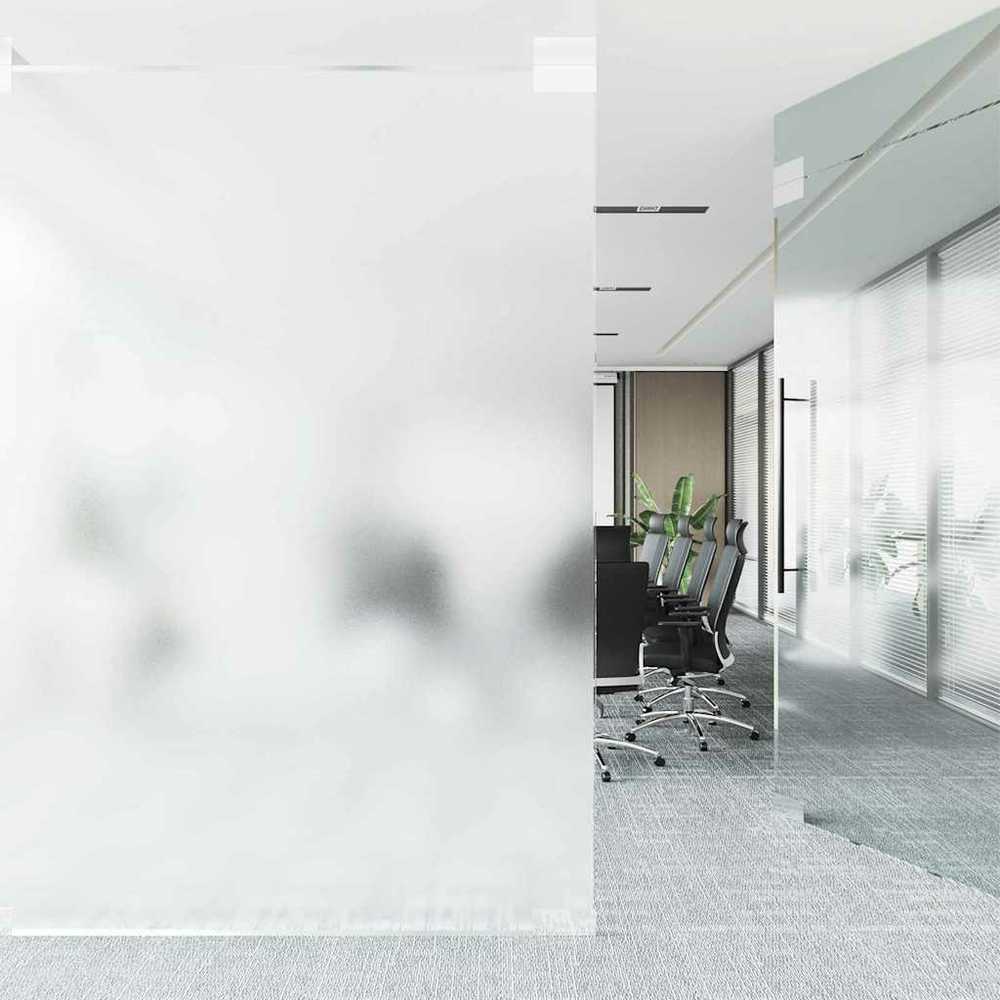 Savaime prisiklijuojanti langų plėvelė Frosted Balta PVC