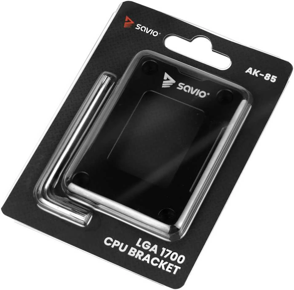 Savio AK-85 LGA 1700 procesoriaus laikiklis pakuotėje
