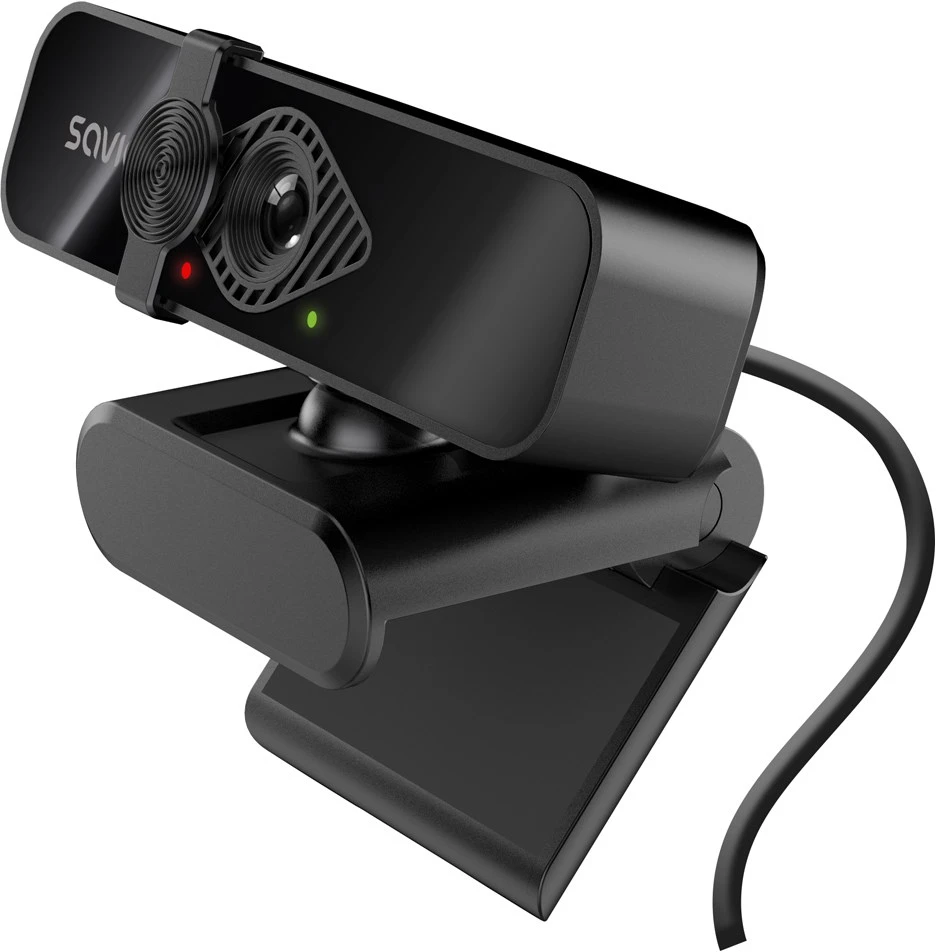 Savio CAK-06 webcam 3840 x 2160 pikselių USB Juodas