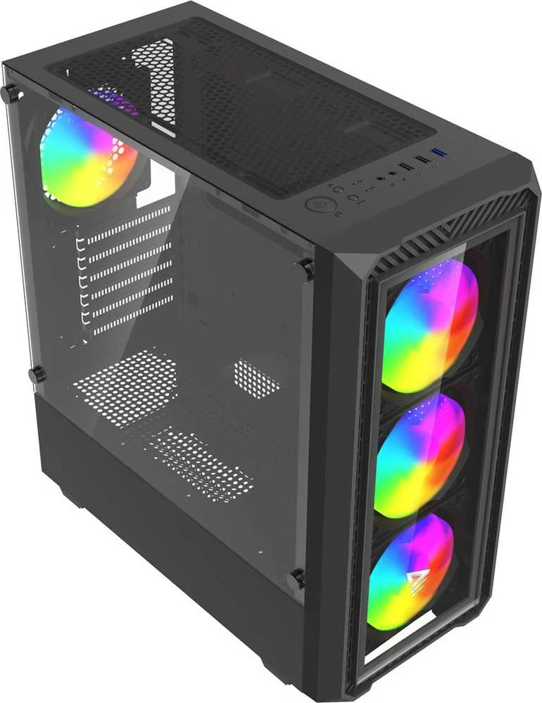 Savio Noctis Glass RGB Cube Juodas
