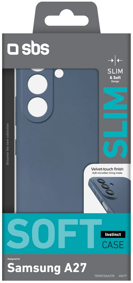 SBS Instinct dėklas skirtas Samsung Galaxy A27 – Mėlyna