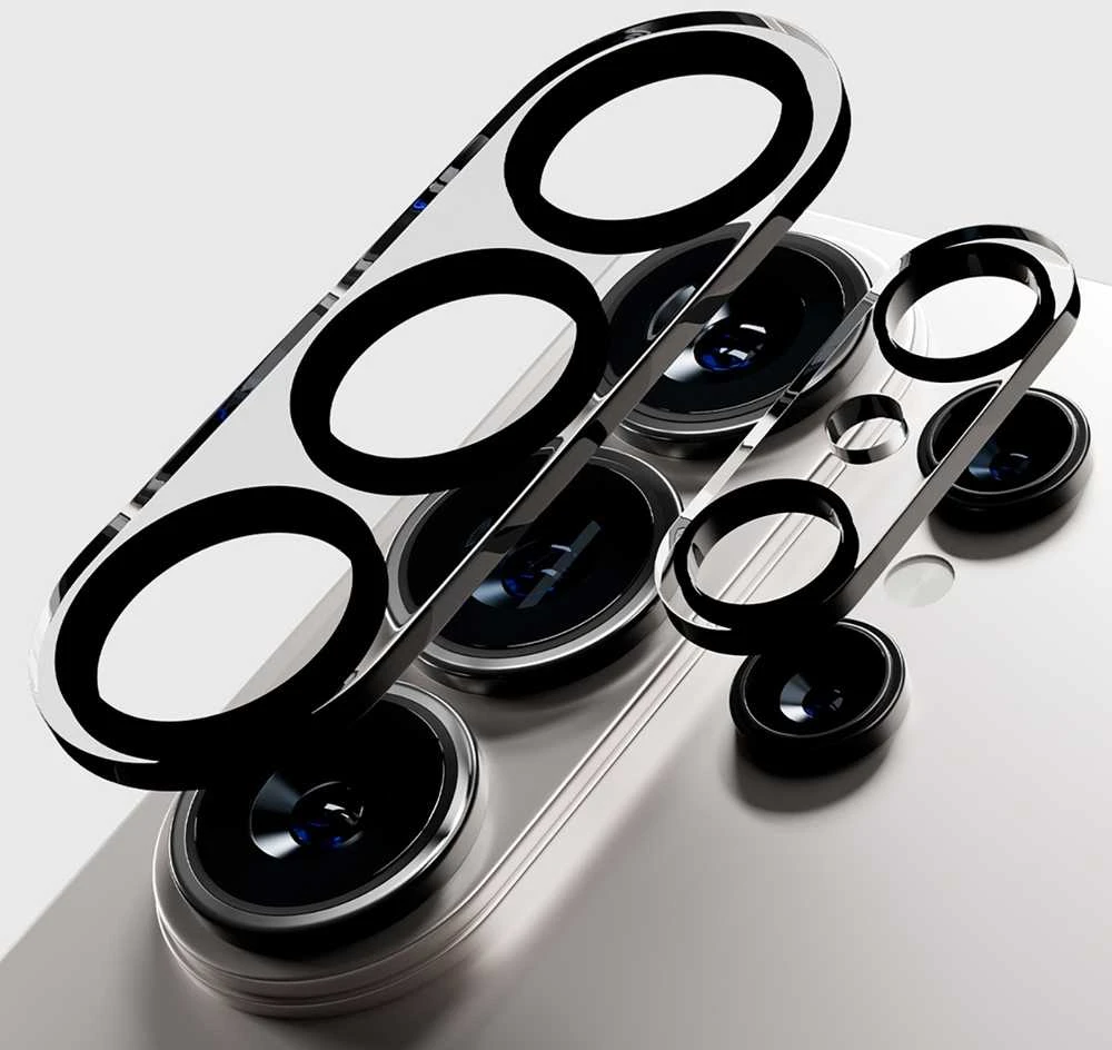 SBS rear camera protective glass skirtas Samsung Galaxy S26 Ultra – with juodas frame