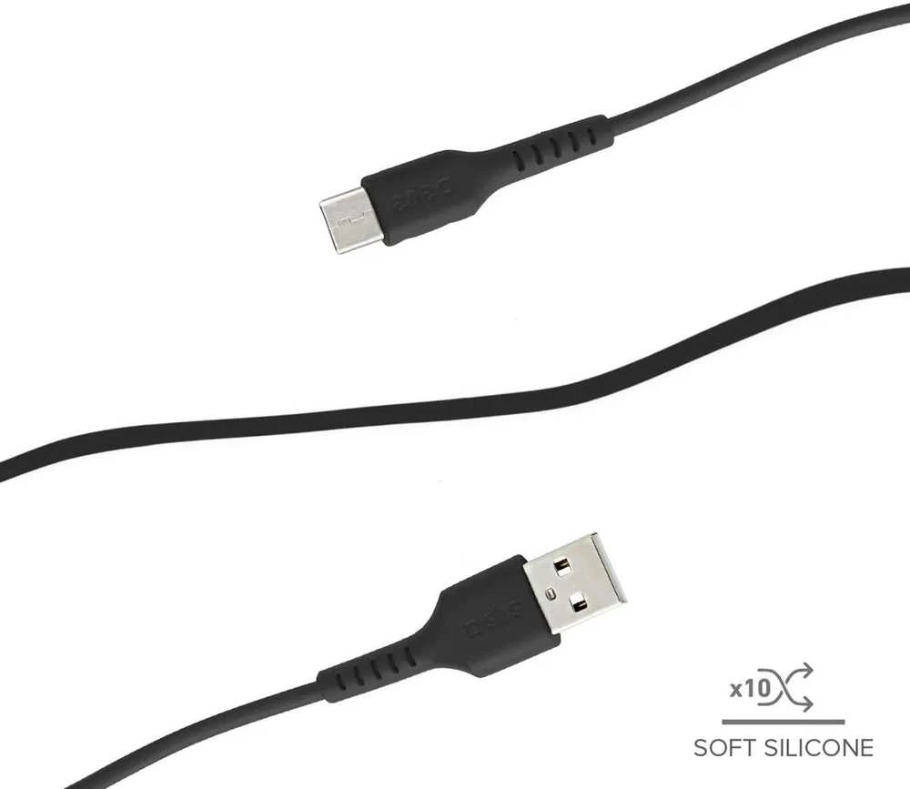 MicroUSB Įkrovimo 2m Laidas SBS Juodas