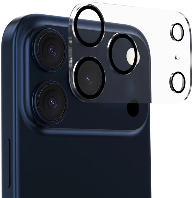 „Mobile Origin Easy Lens“ pilnas dangtelis, skaidrus – „iPhone 17 Pro Max“