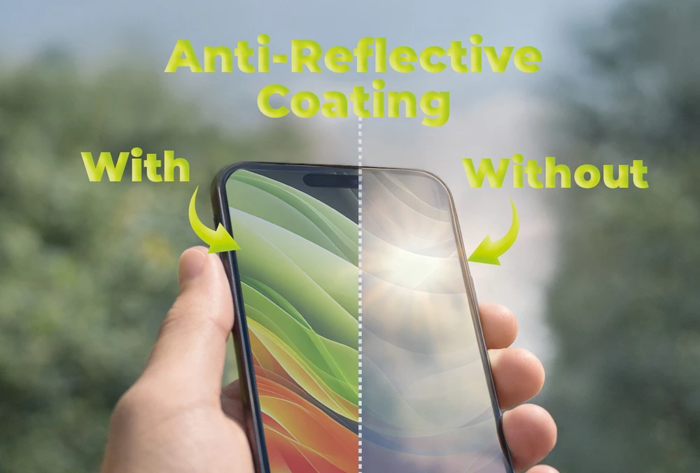 Nezatříděno Ekrano stiklo apsauginiai stiklai „Mobile Origin Screen Guard 3D AR“ su aplikatoriumi PRO iPhone 16 Pro Max