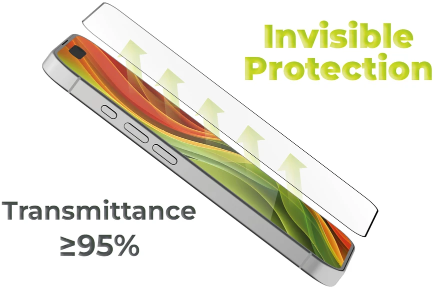 Nezatříděno Ekrano stiklo apsauginiai stiklai „Mobile Origin Screen Guard 3D AR“ su aplikatoriumi PRO iPhone 17 Pro Max