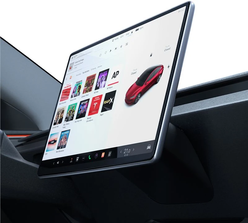 Spigen EZ Fit Skaidrus (15.4"/1 vnt.) - Tesla Model Y (2025/2026)/Model 3 (2024/2025/2026)