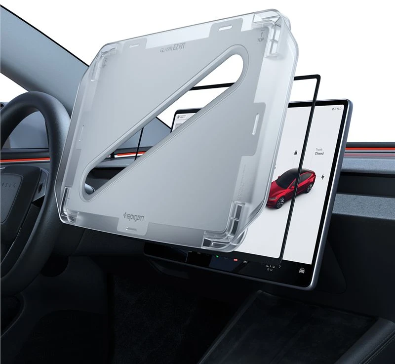 Spigen EZ Fit Skaidrus (15.4"/1 vnt.) - Tesla Model Y (2025/2026)/Model 3 (2024/2025/2026)