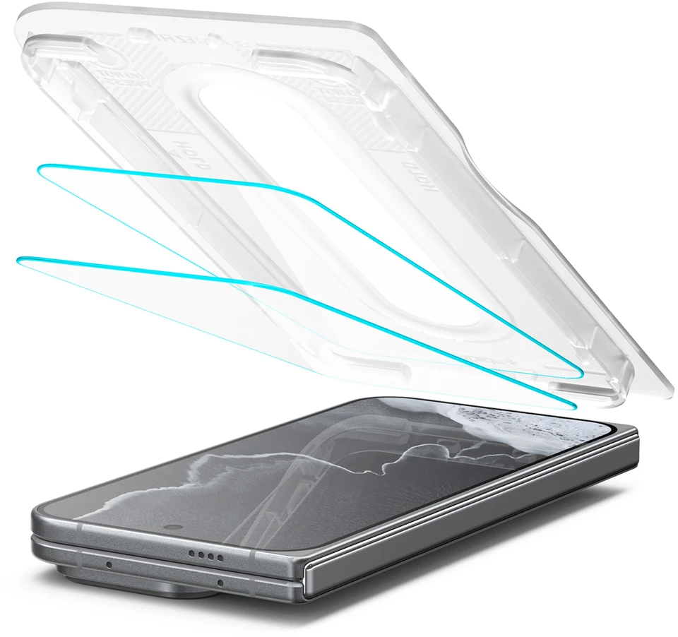 Spigen Glass tR EZ Fit Pro 2 pakuotė – Google Pixel 11 Pro Fold