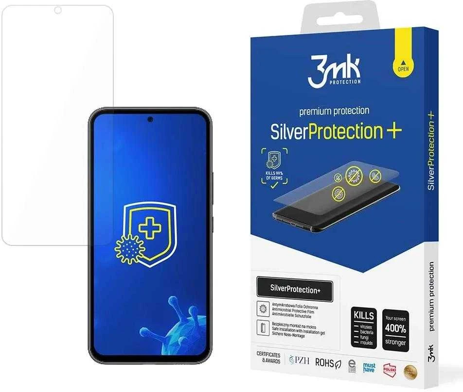 Ekrano apsauga Samsung Galaxy A54 5G antibakteriniai ekrano žaidėjai iš 3mk Sidabrinis Protection+ serijos