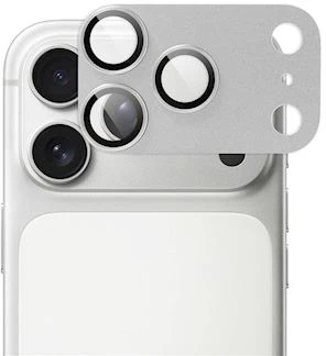 ScreenArmor ColorMatch Lens Shield Apple iPhone 17 Pro, sidabrinis
