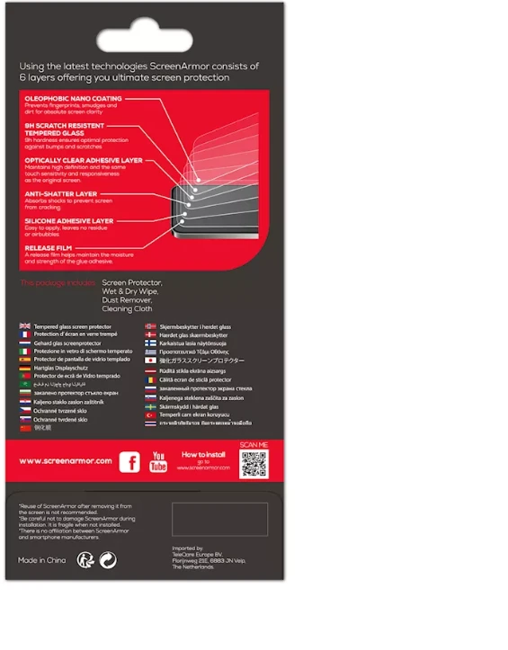 ScreenArmor Guard Grūdintas Apsauginis Stiklas Apple iPhone 16 Pro Max
