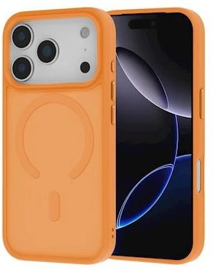 ScreenArmor MagAir Dėklas iPhone 17 Pro, oranžinis