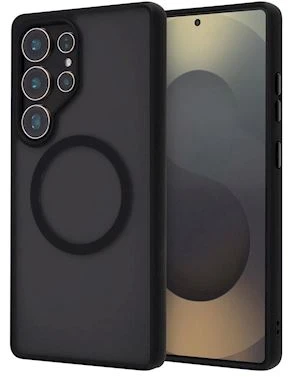 ScreenArmor MagAir Dėklas Samsung S25 Ultra, juodas