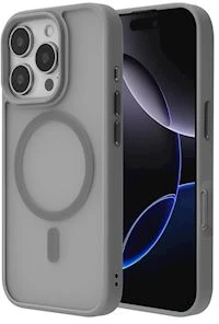 ScreenArmor MagAir Dėklas iPhone 16 Pro, pilkas