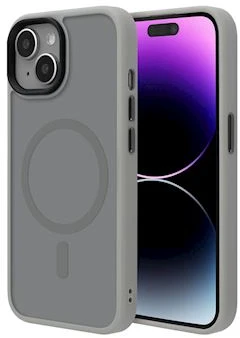 ScreenArmor MagAir Dėklas iPhone 15, pilkas