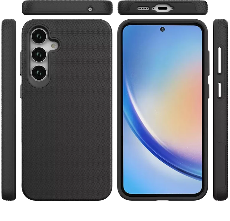 ScreenArmor MagArmor Case Apsauginis MagSafe Dėklas Samsung Galaxy A55 juodos spalvos