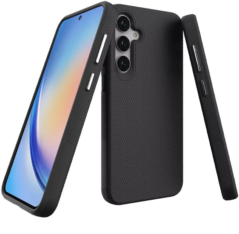 ScreenArmor MagArmor Case Apsauginis MagSafe Dėklas Samsung Galaxy A55 juodos spalvos