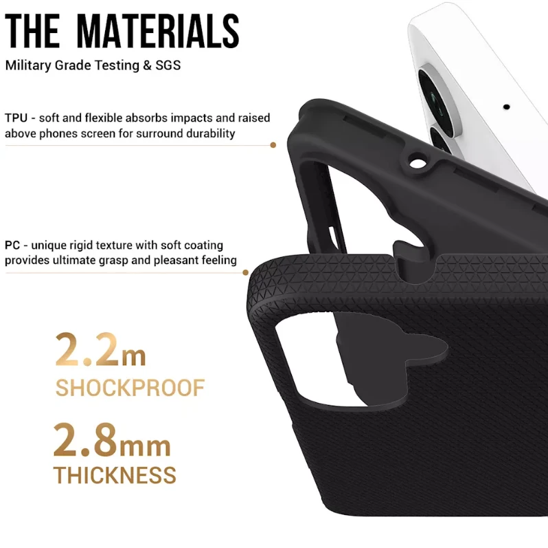 ScreenArmor MagArmor Case Apsauginis MagSafe Dėklas Samsung Galaxy A17 juodos spalvos