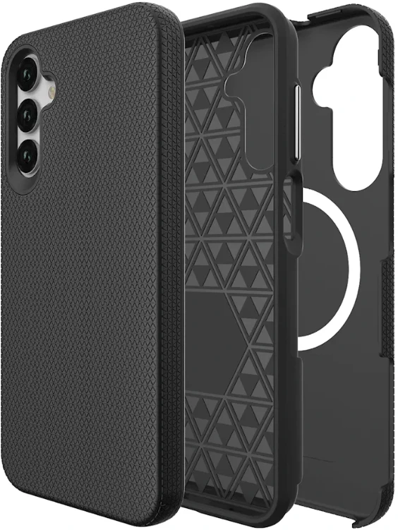 ScreenArmor MagArmor Case Apsauginis MagSafe Dėklas Samsung Galaxy A15 juodos spalvos