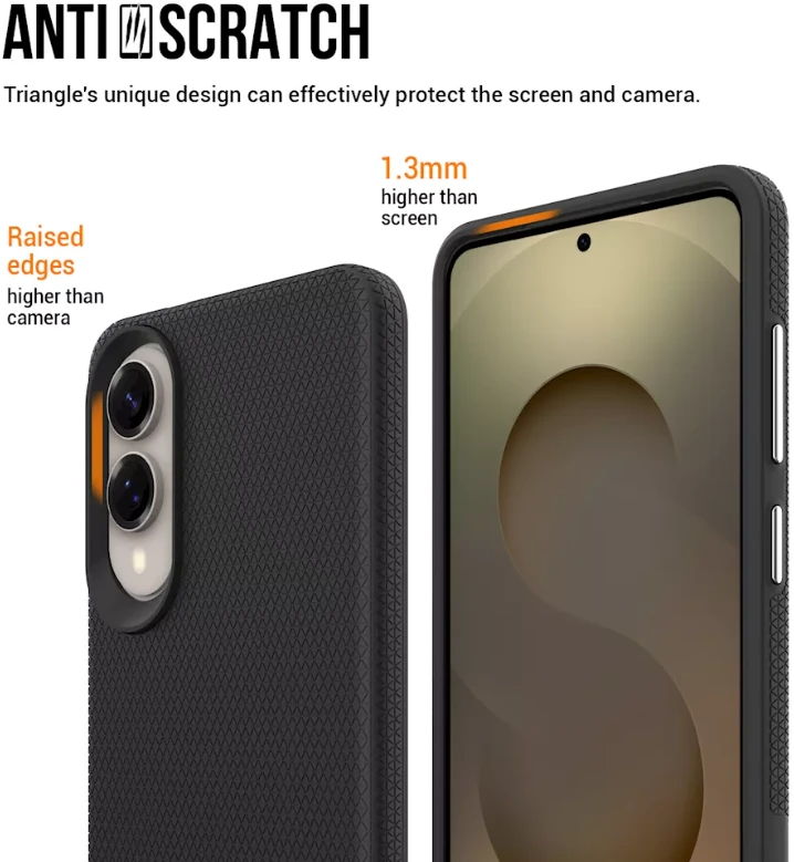 ScreenArmor MagArmor Dėklas Samsung S25 Edge, juodas