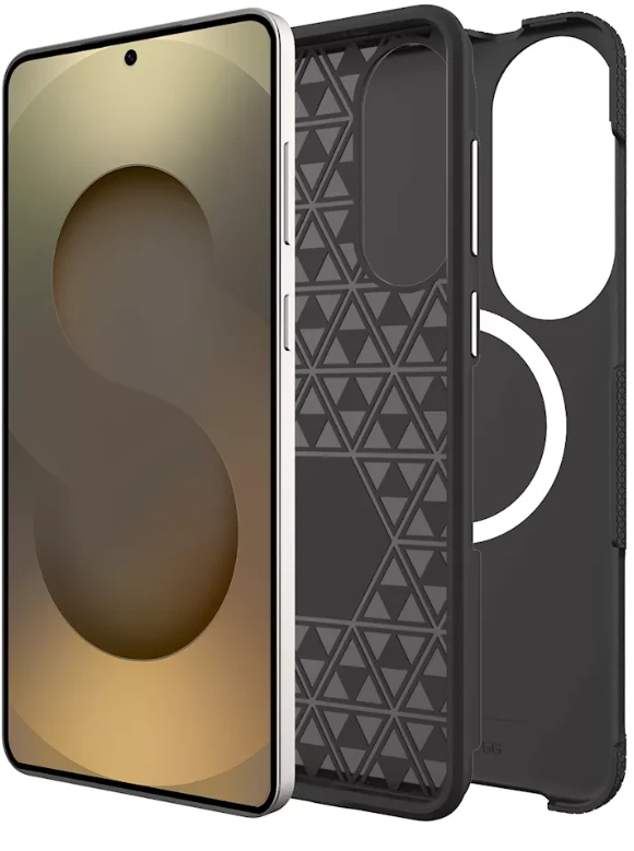 ScreenArmor MagArmor Dėklas Samsung S25 Edge, juodas