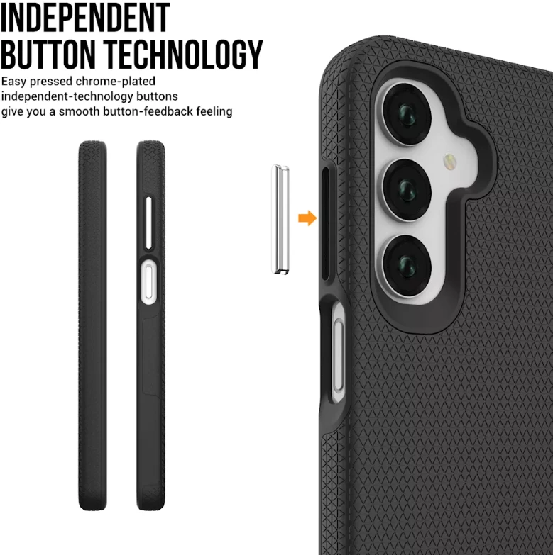 ScreenArmor MagArmor Case Apsauginis MagSafe Dėklas Samsung Galaxy A17 juodos spalvos
