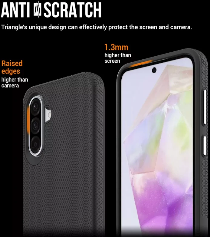 ScreenArmor MagArmor Dėklas Samsung A56/A36, juodas