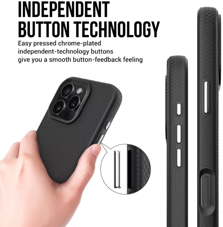 ScreenArmor MagArmor Dėklas iPhone 16 Pro Max, juodas