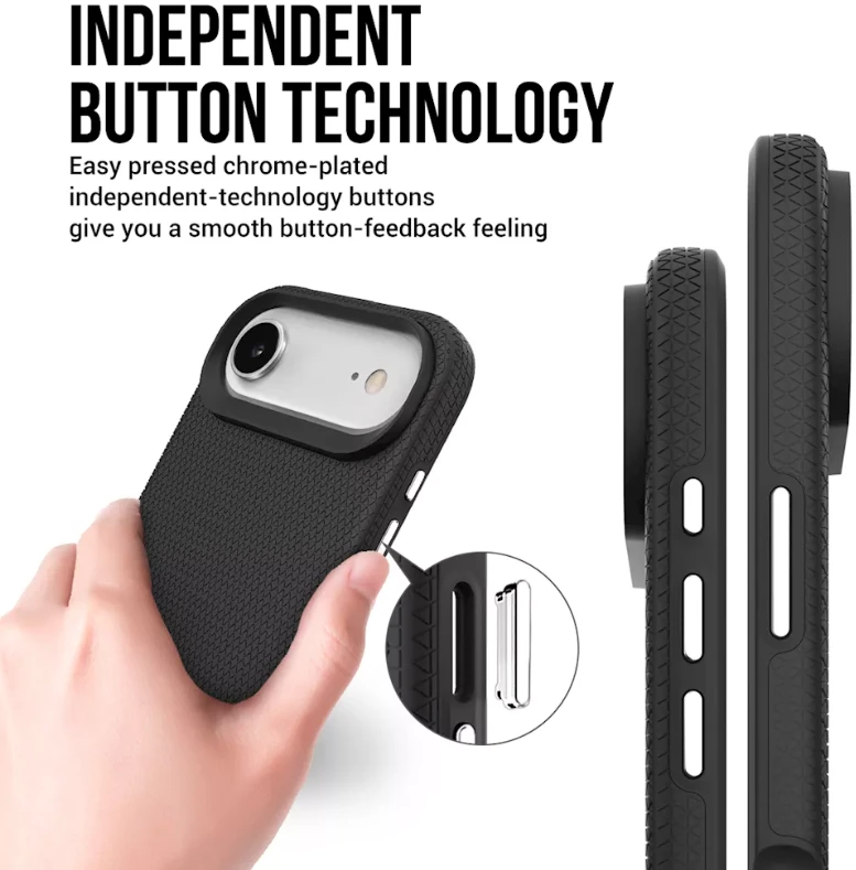 ScreenArmor MagArmor Dėklas iPhone Air, juodas