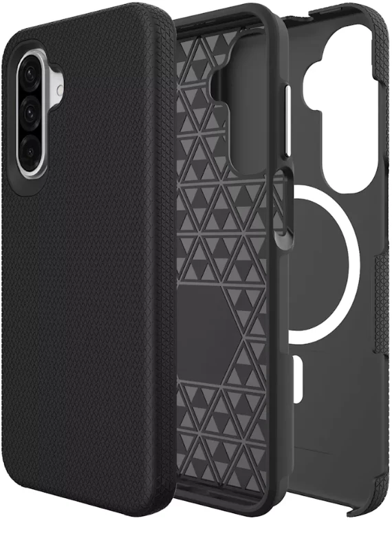 ScreenArmor MagArmor Case Apsauginis MagSafe Dėklas Samsung Galaxy A26/A16 juodos spalvos