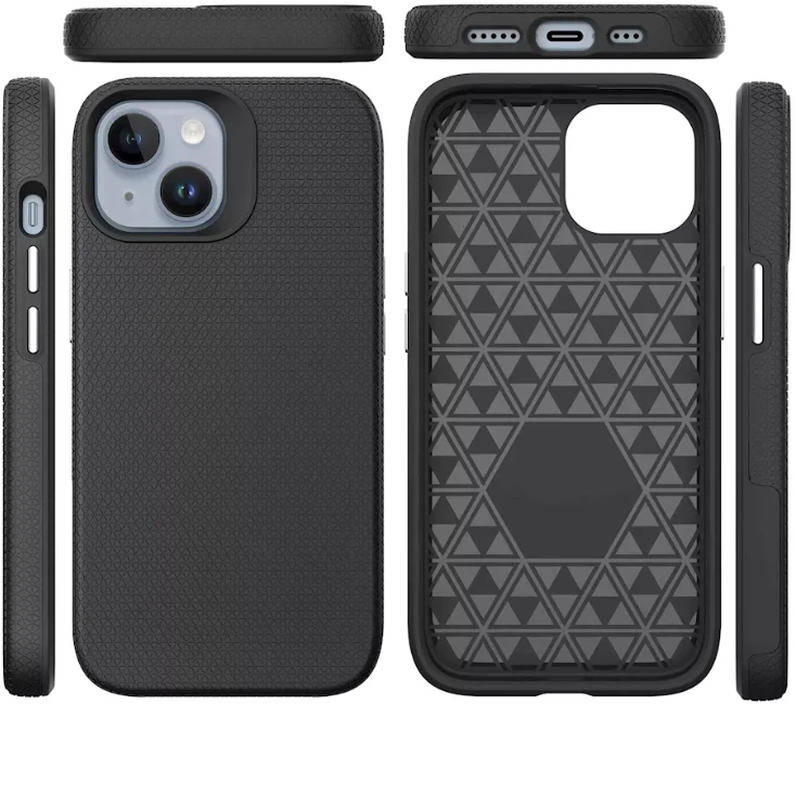 ScreenArmor MagArmor Dėklas iPhone 15, juodas