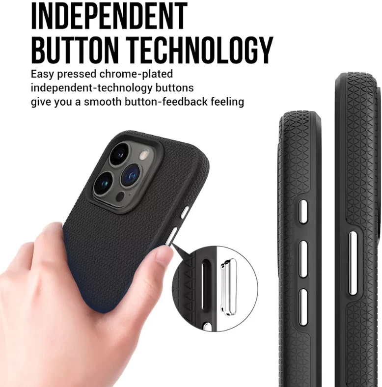 ScreenArmor MagArmor Dėklas iPhone 15 Pro Max, juodas