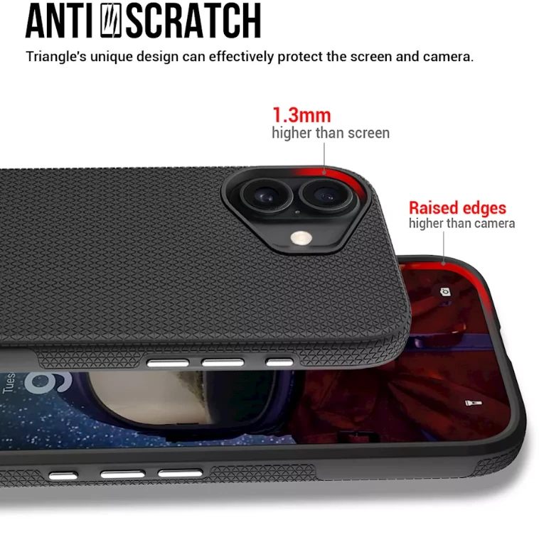 ScreenArmor MagArmor Dėklas iPhone 16, juodas