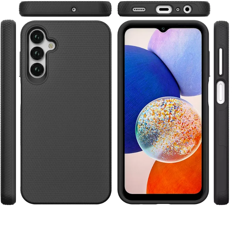 ScreenArmor MagArmor Case Apsauginis MagSafe Dėklas Samsung Galaxy A15 juodos spalvos