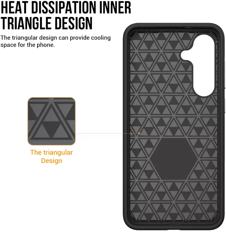 ScreenArmor MagArmor Dėklas Samsung S25 FE, juodas