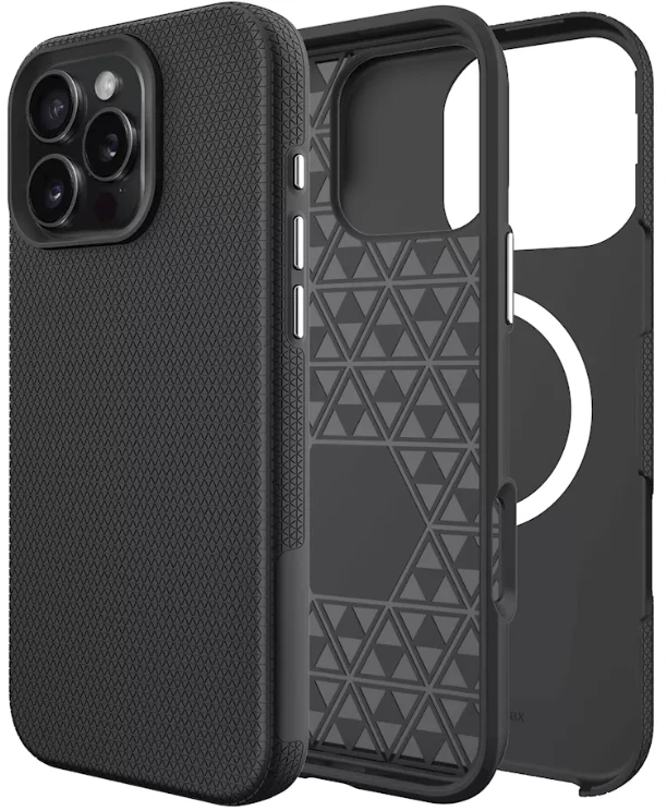 ScreenArmor MagArmor Dėklas iPhone 16 Pro Max, juodas