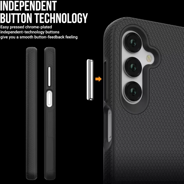 ScreenArmor MagArmor Case Apsauginis MagSafe Dėklas Samsung Galaxy A15 juodos spalvos