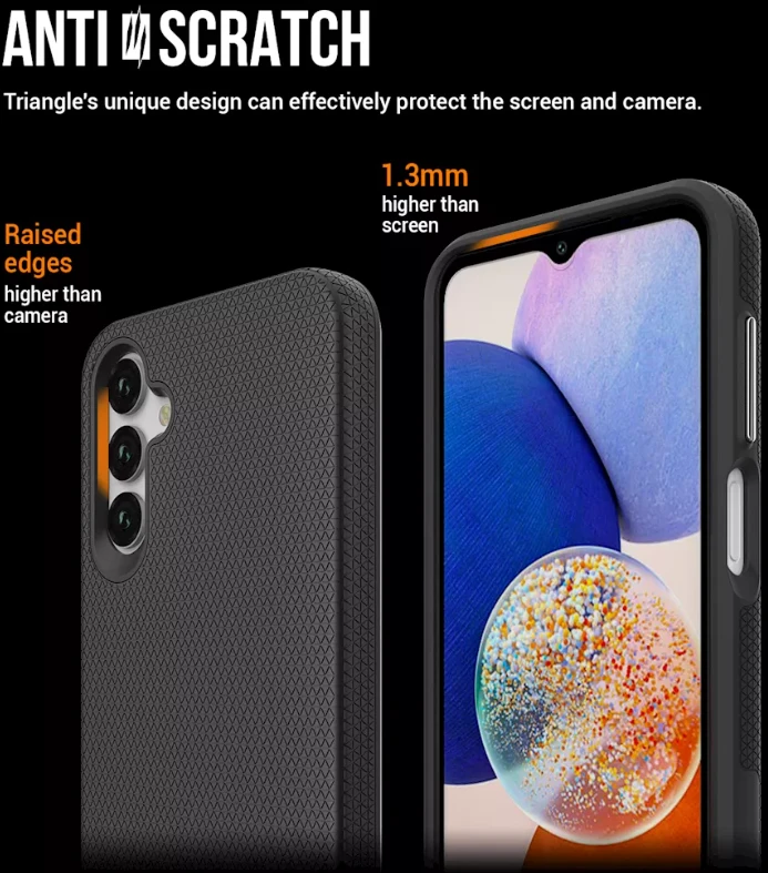 ScreenArmor MagArmor Case Apsauginis MagSafe Dėklas Samsung Galaxy A15 juodos spalvos