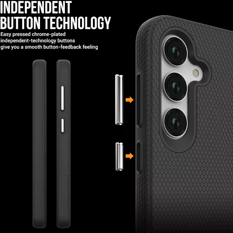 ScreenArmor MagArmor Case Apsauginis MagSafe Dėklas Samsung Galaxy A35 juodos spalvos