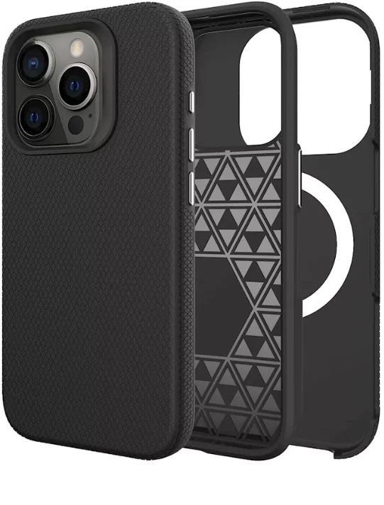 ScreenArmor MagArmor Dėklas iPhone 15 Pro Max, juodas