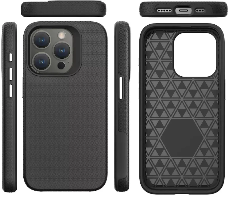 ScreenArmor MagArmor Dėklas iPhone 15 Pro Max, juodas