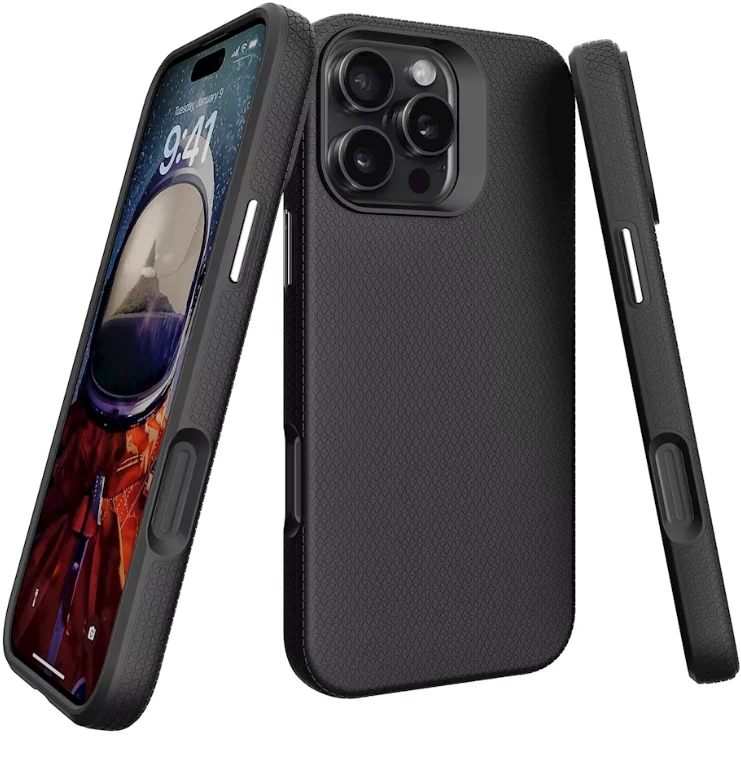 ScreenArmor MagArmor Dėklas iPhone 16 Pro, juodas