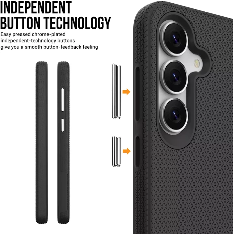 ScreenArmor MagArmor Dėklas Samsung S25 FE, juodas