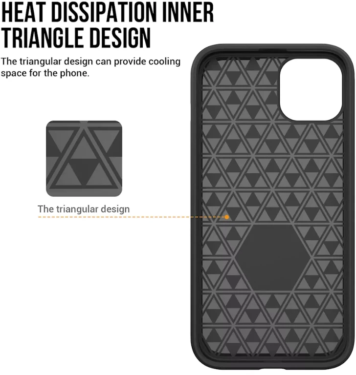 ScreenArmor MagArmor Dėklas iPhone 14/13, juodas