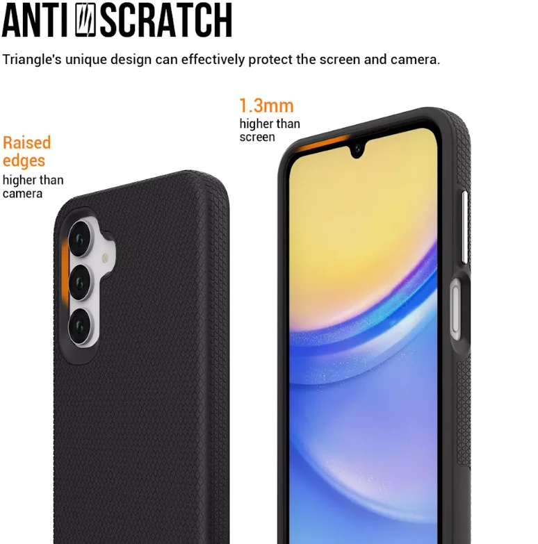ScreenArmor MagArmor Case Apsauginis MagSafe Dėklas Samsung Galaxy A17 juodos spalvos